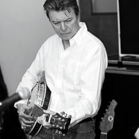 David Bowie, recording forthcoming album, The Next Day